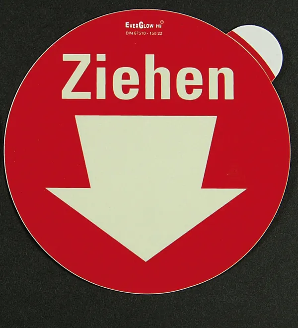 Fluchtweg-Detailmarkierung »Türschild«