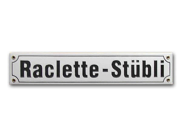 Emaille-Straßenschild mit Ihrem Wunschtext Höhe 8 cm maximal 25 Zeichen