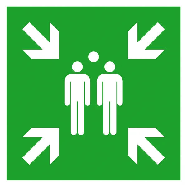 Fluchtwegschild »Sammelstelle«