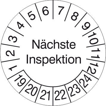 Prfplakette Nchste Inspektion