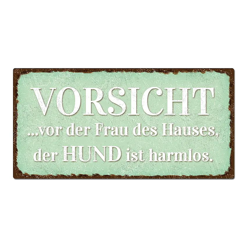 Schiefertafel Mit Beagle-Motiv & Spruch – Personalisierbar, Wetterfest, Ca. 22x16 Cm