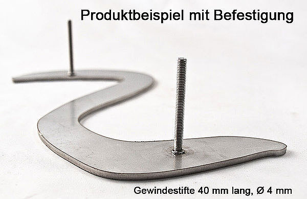 Türschild Set Frau und Mann mit Kleidung  aus Edelstahl WC-Schild 