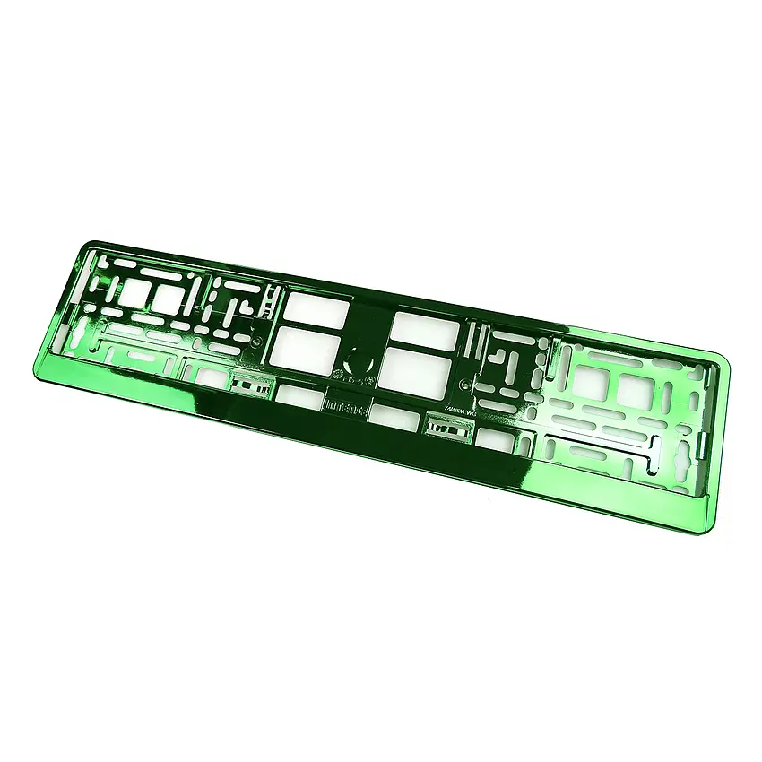 Cartrend Kennzeichenhalter Chrom - Einfache Montage Ohne Werbeaufdruck