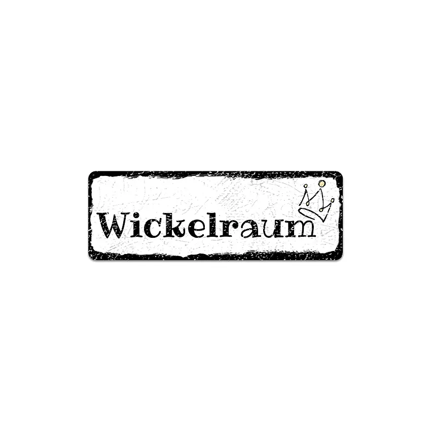 Schild Wickelraum