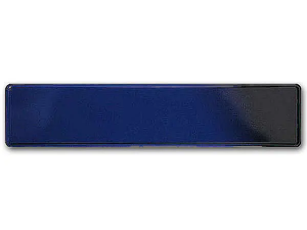 LKW-Namensschild mit Wunschtext 1-farbig dunkelblau - Schilder online kaufen