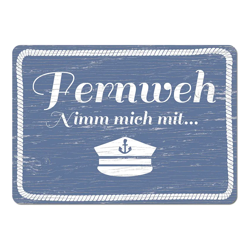 Maritimes Dekoschild