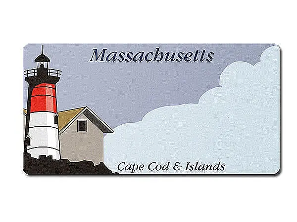 Massachusetts USA Dekoschild mit Wunschtext bedruckt 30 x 15 cm - Schilder  online kaufen