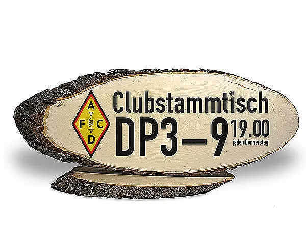 Stammtisch Schild aus Holz