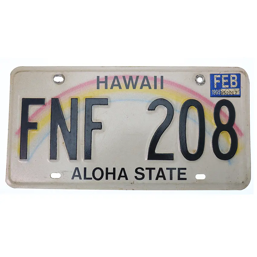 US Schild Hawaii