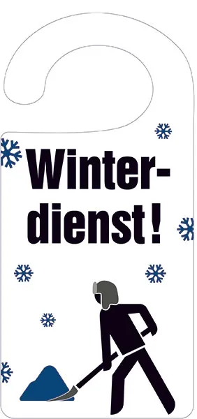 Türanhänger »Winterdienst« 