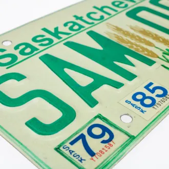 Kennzeichen aus Kanada - Saskatchewan 