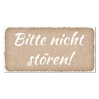 Bitte nicht stören Schild