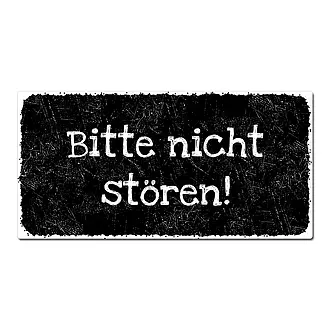 Türschild Black Vintage mit Wunschtext