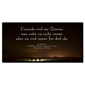 Schild Freunde