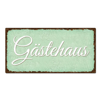 Dekoschild "Gästehaus"