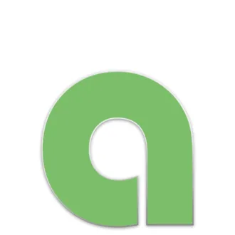 Farbige Edelstahl Hausnummer Buchstabe a