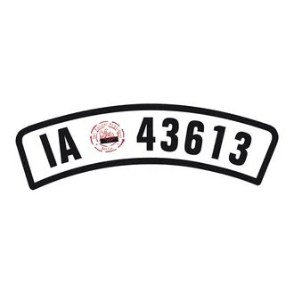 Oldtimerschild für Motorräder