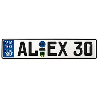 Schild zum 30. Geburtstag - Größe:  52 x 11 cm