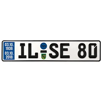 Schild zum 80. Geburtstag - Größe: 52 x 11 cm