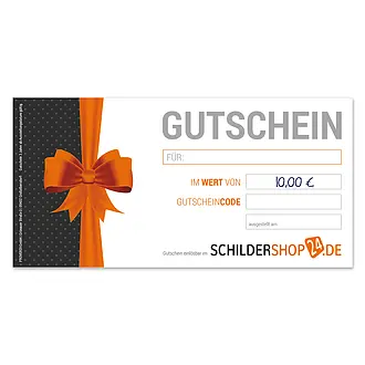 Geschenkgutschein über 10 Euro