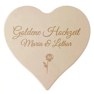 Geschenk zur Goldenen Hochzeit