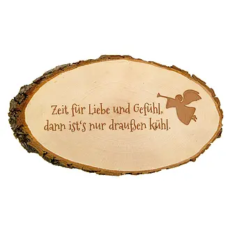 Weihnachtsdeko Engel und Spruch