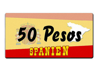 Länderkennzeichen Spanien