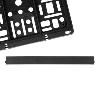 Motorrad-Kennzeichenhalter in schwarz 20 x 20 cm