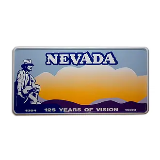 Boosterplate Nevada mit individuellem Wunschtext