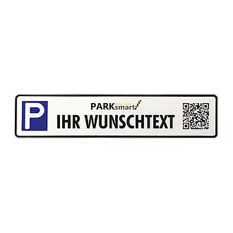 Parkplatzschilder mit Wunschtext online kaufen