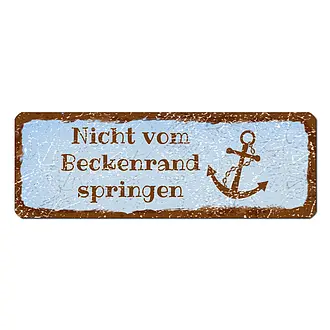 Schild Vintage Design Look