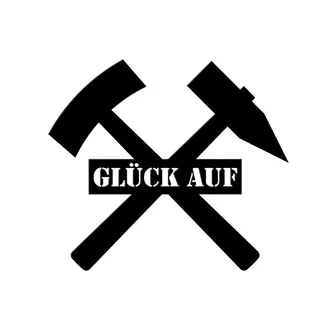 Türschild Glück Auf