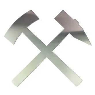 Hammer und Schlägel. aus Metall