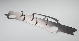 Schlüsselboard als Geschenk für einen Autofreund