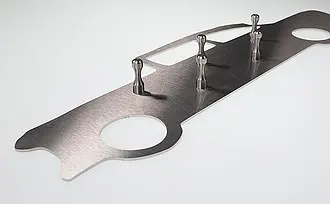 Edelstahlschlüsselboard
