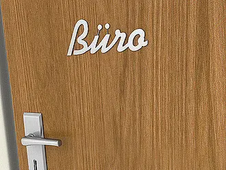 Zimmerbeschriftung Büro - Alako