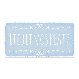 Türschild fürs Kinderzimmer mit Wunschname 200 x 100 mm vintage