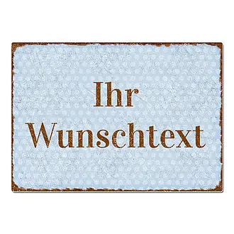 Vintageschild mit Text