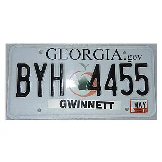 US-Nummernschild Georgia