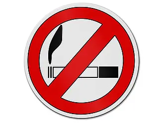 Verbotszeichen - Rauchen verboten