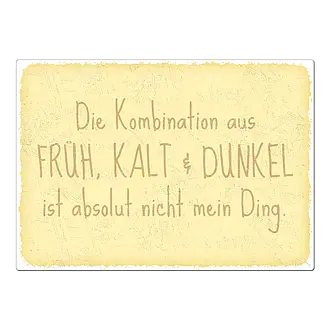 Vintage Schild mit individuellem Wunschtext