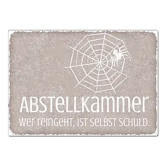 Türschild im Vintagelook