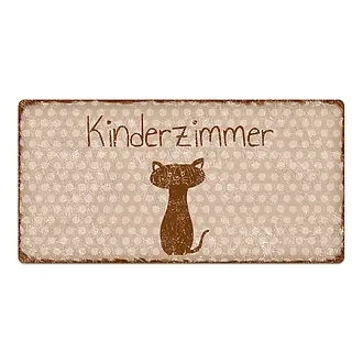 Vintage Schild für Kinder