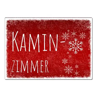 Schild Kaminzimmer