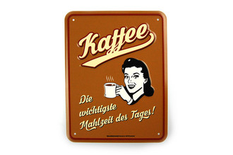 Schild für die Küche - Kaffee