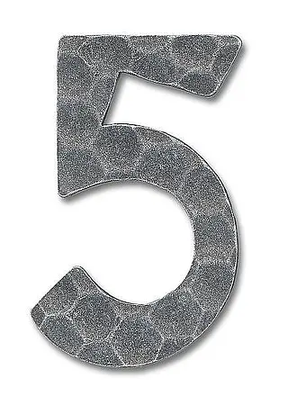 Ziffer 5 - H: 13 cm