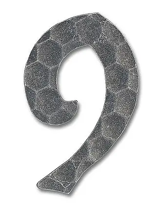 Ziffer 9 - H: 13 cm
