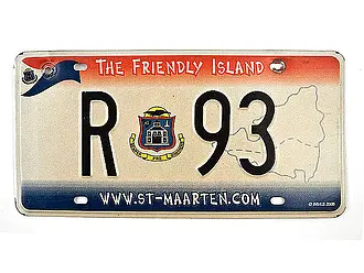PKW-Kennzeichen St. Maarten