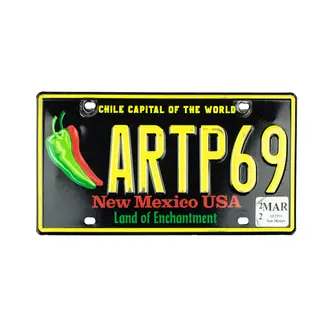 USA-Nummernschild New Mexico