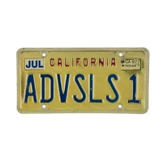 USA Kennzeichen California